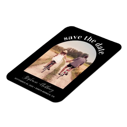 Magnet Flexible Elégant Cadre Arché Photo Enregistrer L'Aimant Dat (Côté Gauche)