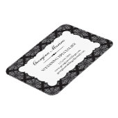 Magnet Flexible Elegant Damask Professionnel Business (Côté Gauche)