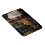 Magnet Flexible Élégant écrit à la main Enregistrer la date annonc (Côté Droit)