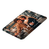 Magnet Flexible Elégant et moderne photo Mariage Enregistrer la da (Côté Gauche)