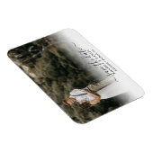 Magnet Flexible Élégant Mariage De Script Moderne Photo Enregistre (Côté Droit)