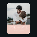 Magnet Flexible Élégant moderne Enregistrer la plage de dates<br><div class="desc">Élégant moderne Enregistrer la plage de dates</div>