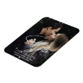 Magnet Flexible Élégant Moderne Enregistrer Le Modèle photo Date (Côté Gauche)