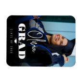 Magnet Flexible Elégant Moderne tendance photo de diplôme de l'uni (Horizontal)