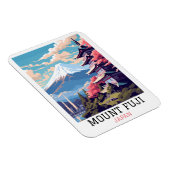 Magnet Flexible Élégant Mont Fuji Japon Voyage Art (Côté Droit)