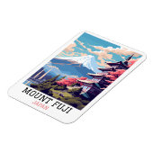 Magnet Flexible Élégant Mont Fuji Japon Voyage Art (Côté Gauche)