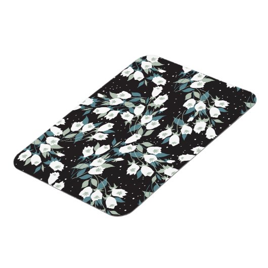 Magnet Flexible Élégant Motif de fleur de tulipe Arrière - plan no (Côté Gauche)