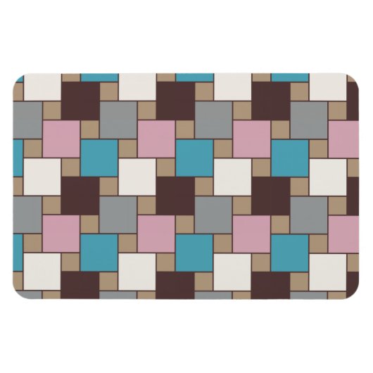 Magnet Flexible Élégant nectar rose (Horizontal)