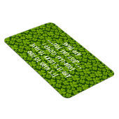 Magnet Flexible Élégant quatre feuilles de trèfle floral (Côté Droit)