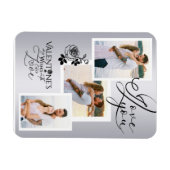 Magnet Flexible Elegant Valentine’s Day Photo Collage (Horizontal)