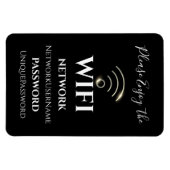 Magnet Flexible Elegant WiFi (Horizontal)