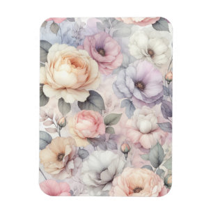 Magnet Flexible Élégante floraison Rose
