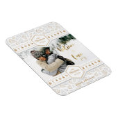 Magnet Flexible Élégante photo d'amour de Noël (Côté Droit)