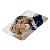 Magnet Flexible Élégante typographie moderne paysage mariage photo (Côté Gauche)