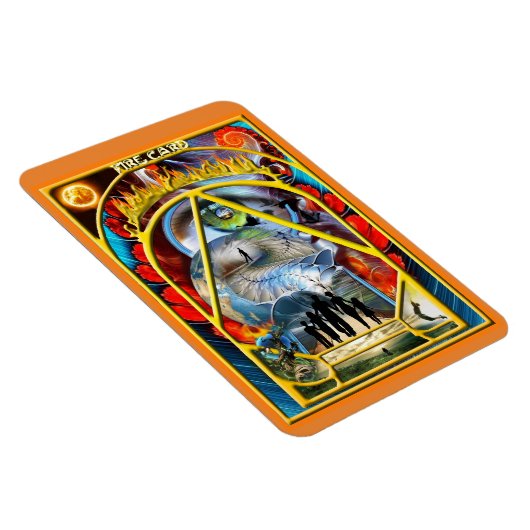 Magnet Flexible Élément de conception de carte d'incendie (Côté Droit)