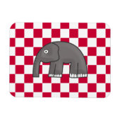 Magnet Flexible éléphant (Horizontal)