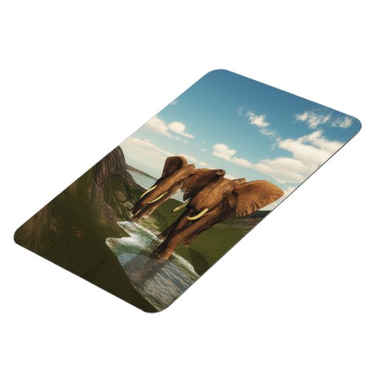 Magnet Flexible Eléphant (Côté Gauche)