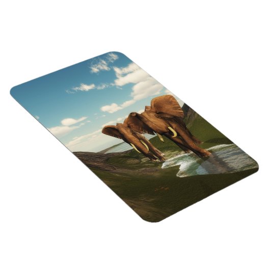 Magnet Flexible Eléphant (Côté Droit)