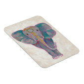 Magnet Flexible Eléphant asiatique zen (Côté Droit)