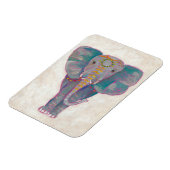 Magnet Flexible Eléphant asiatique zen (Côté Gauche)