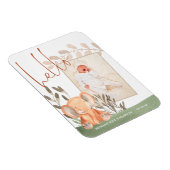 Magnet Flexible Elephant Baby Photo Keepsaké Faire-part de naissan (Côté Droit)