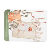 Magnet Flexible Elephant Baby Photo Keepsaké Faire-part de naissan (Horizontal)