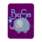 Magnet Flexible Elephant Big Sis (Vertical)
