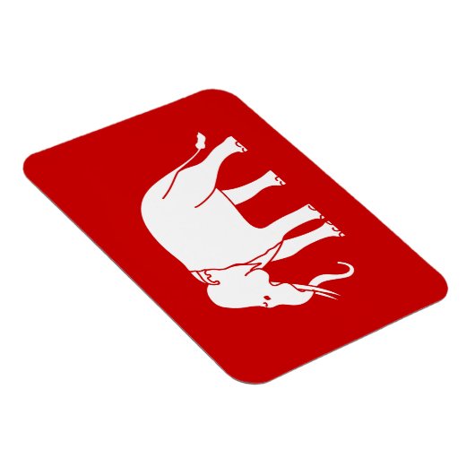 Magnet Flexible Éléphant de Siamese (Côté Droit)