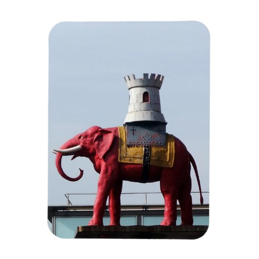 Magnet Flexible Elephant et Château (Vertical)