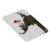 Magnet Flexible Éléphant et pingouin (Côté Droit)