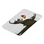 Magnet Flexible Éléphant et pingouin (Côté Gauche)