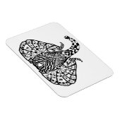 Magnet Flexible Eléphant Motif ethnique (Côté Droit)