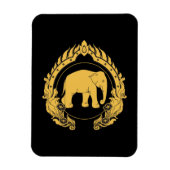 Magnet Flexible Elephant thaïlandais (Vertical)