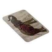 Magnet Flexible Eléphant tribal zen (Côté Droit)