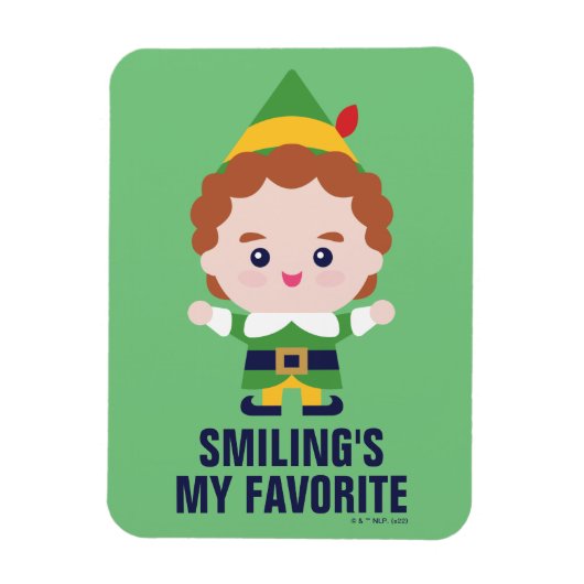 Magnet Flexible Elf the Movie | Cute Buddy (Vertical)