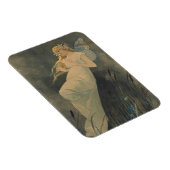 Magnet Flexible Elfe avec Iris Flowers par Alphonse Mucha (Côté Droit)
