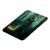 Magnet Flexible Elfe Gardien du royaume enchanté (Côté Gauche)