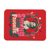 Magnet Flexible Elfe - Sourire est mon préféré (Horizontal)