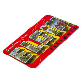 Magnet Flexible Elgin Illinois IL Grande Lettre carte postale Magn (Côté Gauche)