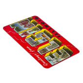 Magnet Flexible Elgin Illinois IL Grande Lettre carte postale Magn (Côté Droit)