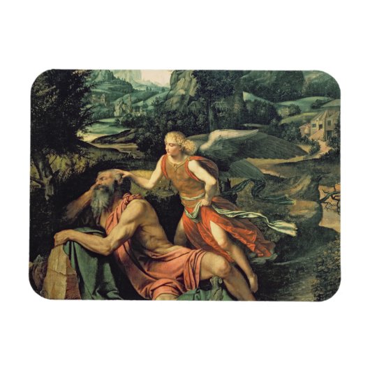 Magnet Flexible Elijah Visited by à Angel, c.1534 (Horizontal)