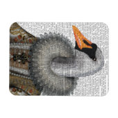 Magnet Flexible Elisabéthain Swan (Horizontal)