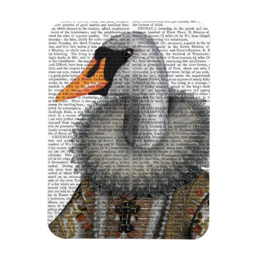 Magnet Flexible Elisabéthain Swan (Vertical)