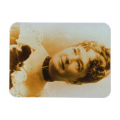 Magnet Flexible Elizabeth Bacon Custer (1842-1933) épouse du génér (Horizontal)