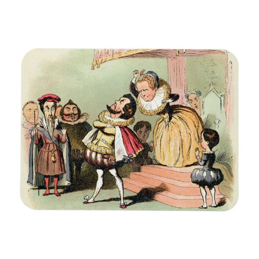 Magnet Flexible Elizabeth I (1533-1603) : avec Robert Devereux, 2e (Horizontal)