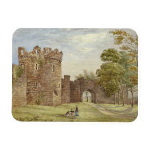 Magnet Flexible Elizabeth Murray - Porte d'entrée, Château de Beau