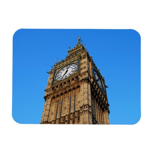 Magnet Flexible Elizabeth Tower (Big Ben) (Horizontal)