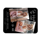 Magnet Flexible Elle croyait qu'elle pouvait faire son diplôme (Horizontal)