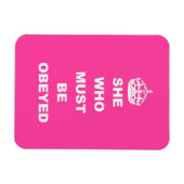 Magnet Flexible Elle qui doit être obéie (Horizontal)