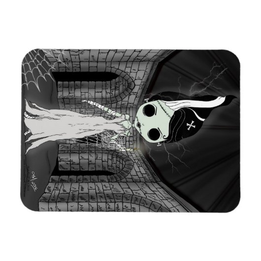 Magnet Flexible Elle s'électrise ! (Horizontal)